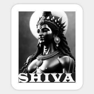 Shiva Om Spirituality Bhole Nath Sticker